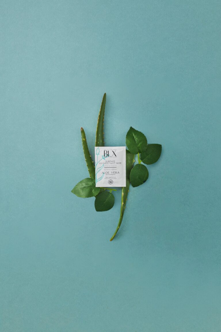 Surface Disinfectant Wipes Individual_Aloe Vera-min
